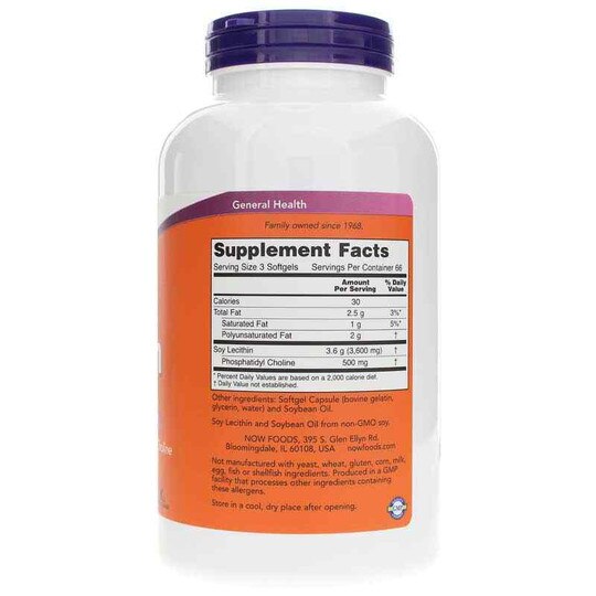 Lecithin 1200 Mg, NOW